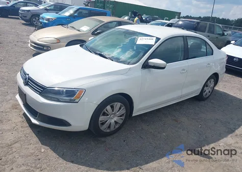 2013 Volkswagen Jetta 2.5L Se из США, поврежденный, VIN 3VWDP7AJXDM215575